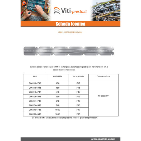 1 x Sospensione Asciugabile 640 per pelliccia F47