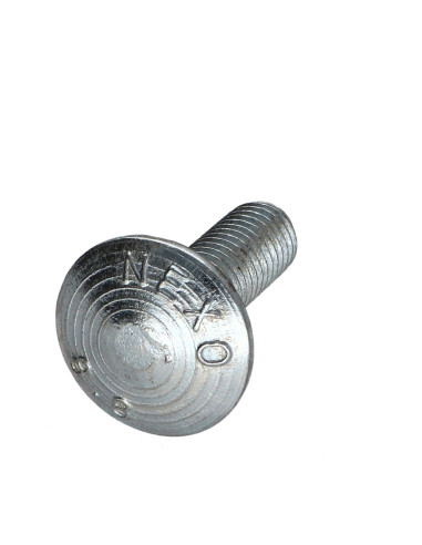 1 x Testa Poelier Con Colletto Quadrato M10X30...