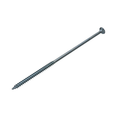1 x Viti per legno TEKOR Testa Forata Dentellato T30 6X260 Filettata Su 70 cut Chiodo Anti-Spacco 17