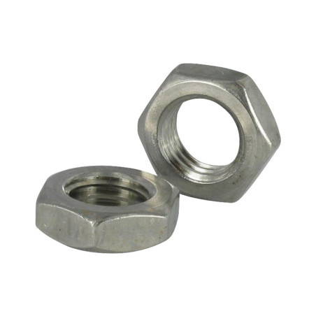 1 x Dado esagonale Passo Sinistro M10 Acciaio Inox A2