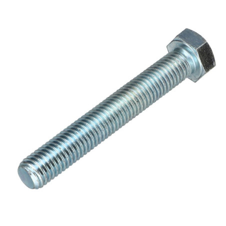 1 x Vite Per Metalli Testa Esagonale Passo Sinistro M10X80 Classe 10.9 acciaio geometico