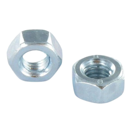 1 x Dado esagonale M22 Passo Sinistro Classe 8 Zincate
