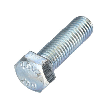 1 x Vite Per Metalli Testa Esagonale Passo Sinistro M10X40 Classe 10.9 acciaio geometico