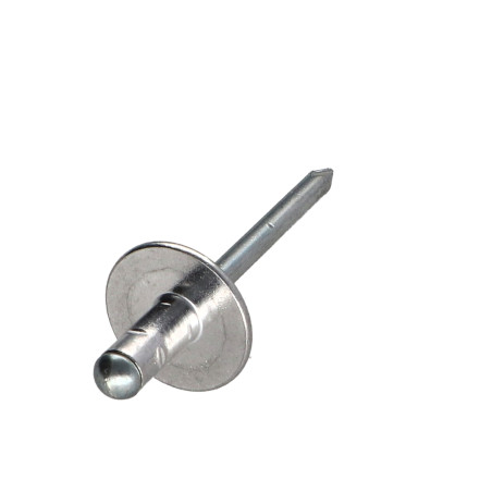 1 x Rivetti a strappo Alumínio Pino de aço 4,8 x 17 Testa Larga POLYGRIP Multi-Tensione