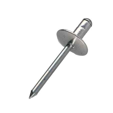 1 x Rivetti a strappo Alumínio Pino de aço 4,8 x 17 Testa Larga POLYGRIP Multi-Tensione