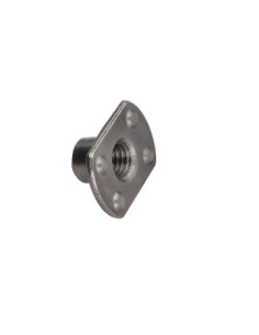 Dado Cilindrico A Saldare valuta M10 26X18 altezza 12... 2