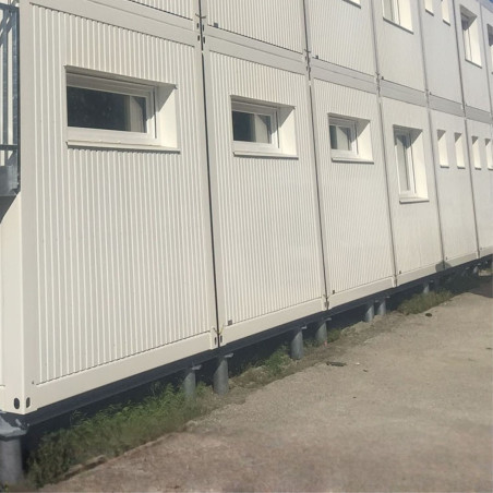 1 x Vite di fondazione 76X3.6X1500 Elevata Resistenza Alla Corrosione Acciaio Zincato A Caldo