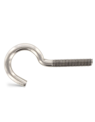 1 x Gancio Metrico Acciaio Inox A2 M8X80
