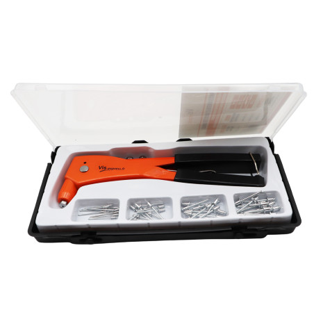 1 x Set rivettatrice manuale Con Rivetti
