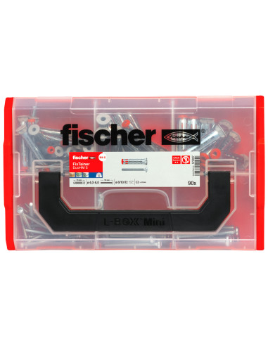 1 x Set Vite E Tassello Metallico Fischer DUOHM S