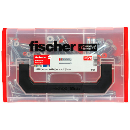1 x Set Vite E Tassello Metallico Fischer DUOHM S