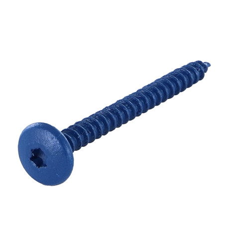 1 x Vite Bandella 4,5X50 Discussione completa T20 Zincate LAQ RAL5010