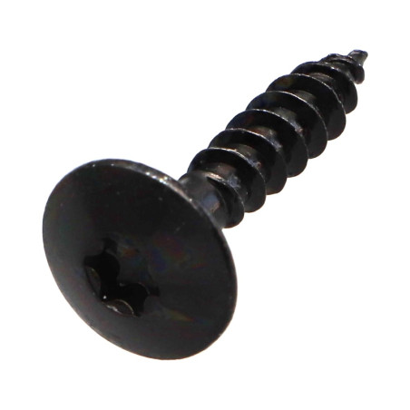1 x Vite Bandella 6X30 Filettatura Parziale T30 Acciaio Zincato Nero