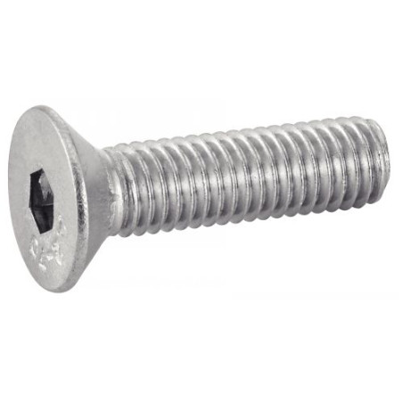 1 x Set 1240 Vite Per Metalli Testa Forata Con Esagono Incassato Acciaio Inox A4