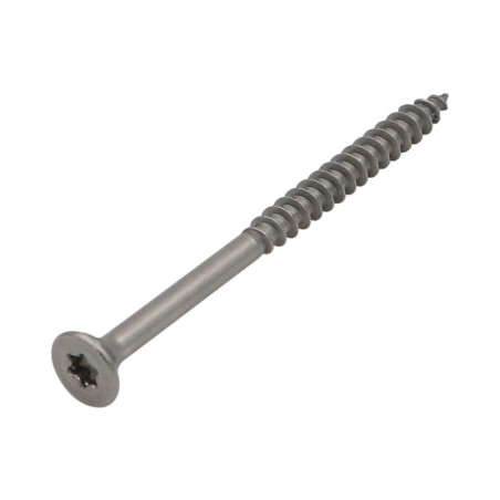 1 x Set 1200 Viti per legno TEKOR Testa Forata Dentellato Torx Acciaio Inox A2