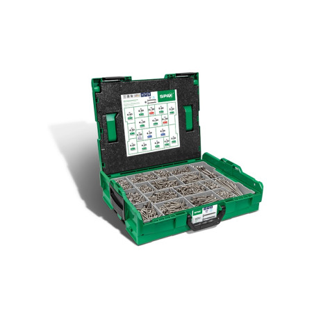 1 x Set 1070 Spax Testa Forata T-STAR DI PIÙ Acciaio Inox A2