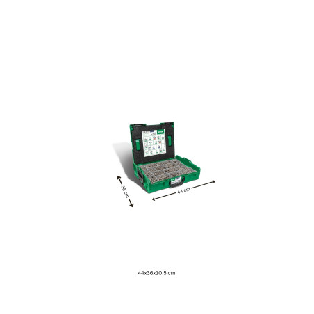 1 x Set 1070 Spax Testa Forata T-STAR DI PIÙ Acciaio Inox A2