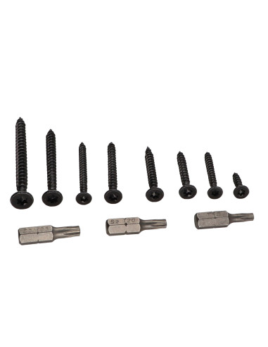 1 x Set 280 Vite Per Legno E Truciolato Testa...