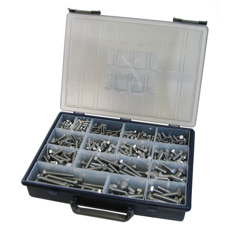 1 x Set 570 Vite Per Metalli Testa Esagonale Discussione completa Acciaio Inox A2