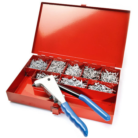 1 x Set Pinze GO7550 + 1000 Rivetto DEGOMETAL