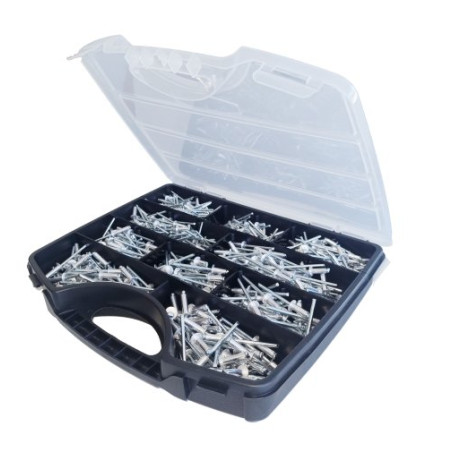 1 x Set 700 Rivetto GORIVET ALX Barra Filettata Alluminio Acciaio DEGOMETAL