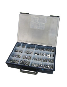 Set 1140 Dado esagonale /FRENO/OCCHIO/ORECCHIO Acciaio...