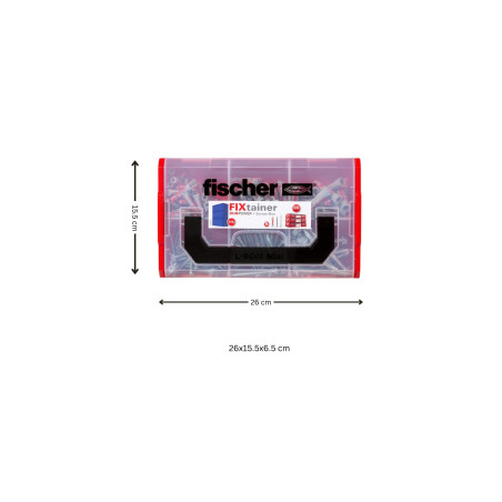 1 x Set Vite E Tassello Fischer FISSATORE