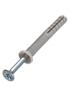 Tassello A Battuta Testa Forata 5X40 + Vite 3,5X45
