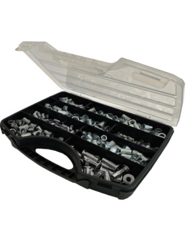 1 x Set 500 Dado rivettabile Acciaio DEGOMETAL