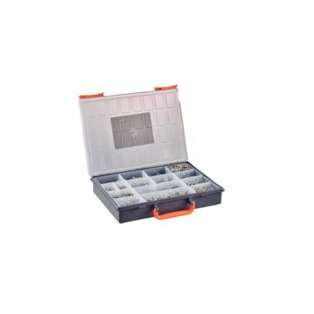 1 x Set 1684 Vite Per Lamiera Testa Cilindrica / Testa Forata Pozy + Punta Acciaio Inox A4