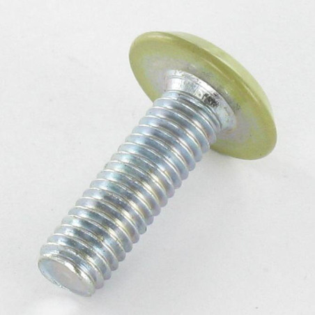 1 x Vite Per Metalli Piatta Chiave Esagonale Da 4 M6X20 Zincate Testa RAL1020