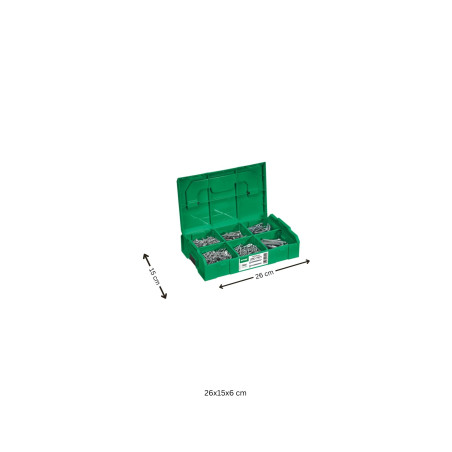 1 x Set 703 Spax Testa Forata T-STAR+ WIROX