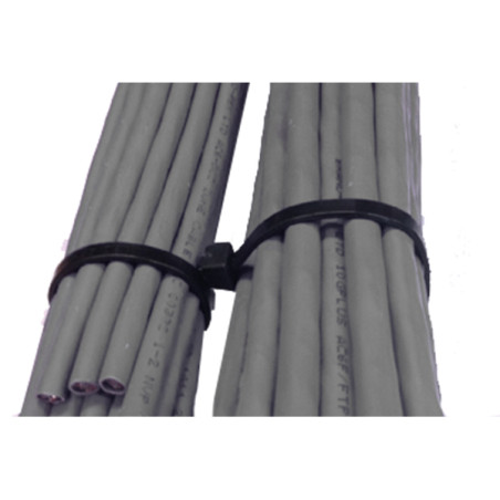 1 x Set 240 Fascette In Acciaio Inox Nylon
