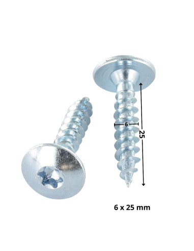 1 x Vite Bandella 6X25 Discussione completa T30...