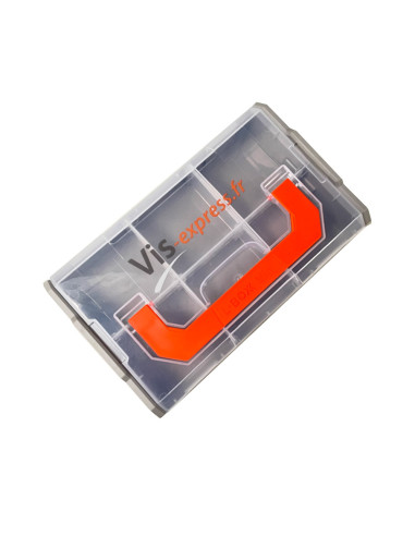 1 x CASO MAGAZZINAGGIO RITAGLIABILI L-BOXX MINI