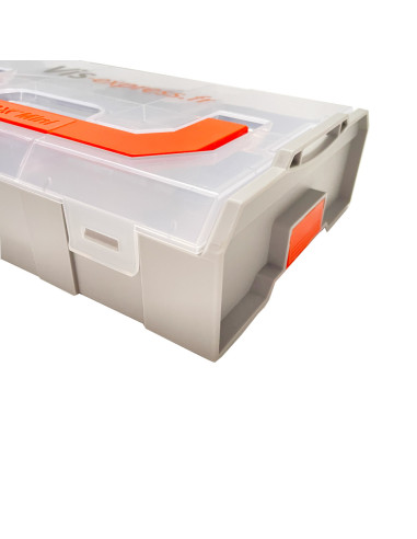 1 x CASO MAGAZZINAGGIO RITAGLIABILI L-BOXX MINI