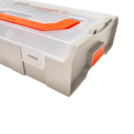 1 x CASO MAGAZZINAGGIO RITAGLIABILI L-BOXX MINI