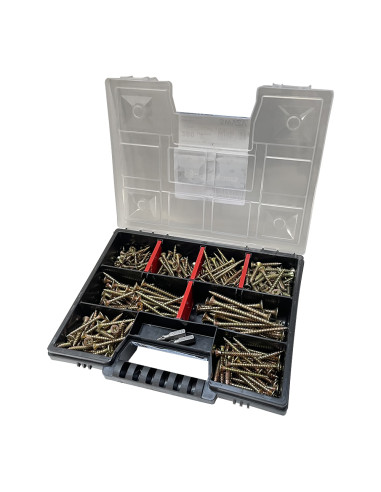 1 x Set 280 Vite Per Legno E Truciolato Testa...