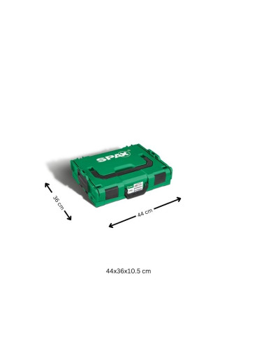 1 x Set 2446 Spax Testa Forata T+STAR+ WIROX