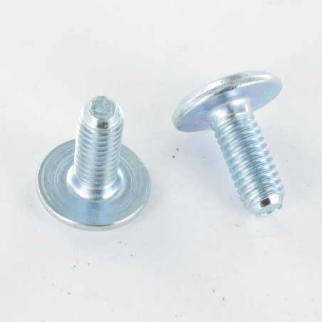 1 x Vite Per Metalli Piatta Chiave Esagonale Da 4 M6X25 Zincate