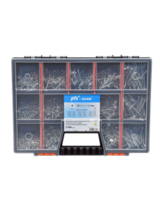 Set 1700 Vite Per Legno E Truciolato Testa Forata Torx...