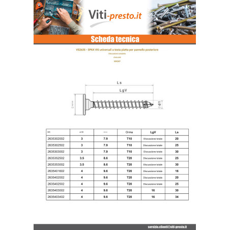 1 x Spax Viti Per Legno Testa Piatta 3X25 Discussione completa T10 4TAGLI WIROX microviti