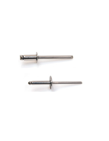 1 x Set 500 Rivetto GORIVET Acciaio Inox A2...