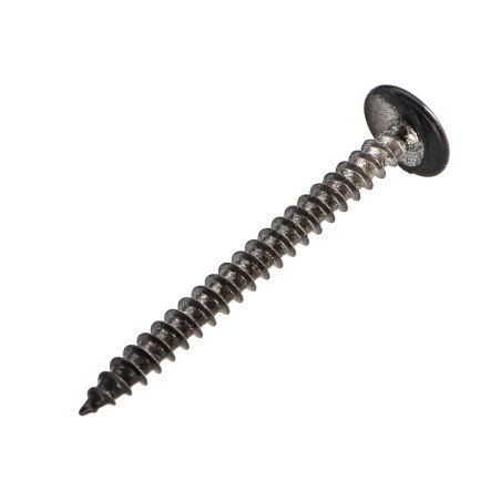 1 x Vite Bandella 4,5X50 Discussione completa T20 Acciaio Cromato Ral9005 Nero Intenso 30%