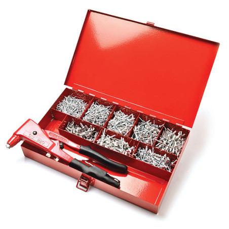 1 x Set Pinze GO9800 + 1000 Rivetto DEGOMETAL