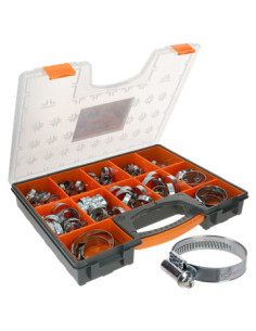 Set 97 Fascetta Da Stringere Acciaio Zincato W1
