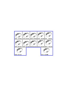 Set 97 Fascetta Da Stringere Acciaio Zincato W1 2