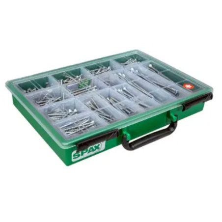 1 x Set 364 Viti Per Legno Testa Forata T-STAR WIROX + 3 Punta