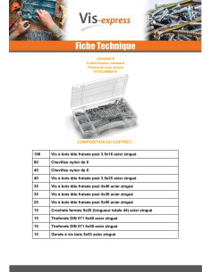 Set Ferramenta Zincate (415 ELEMENTI) 2