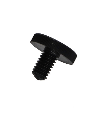1 x Vite Per Metalli nailon negro Testa...